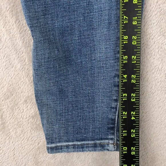 Lucky Brand Womens Jeans Size 10/30 High-Rise Skinny Bridgette Button Fly Blue - Picture 3 of 16